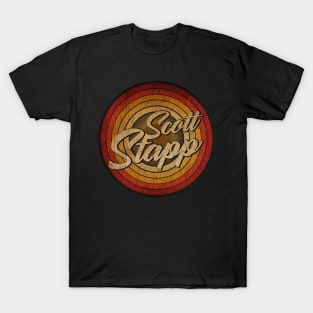 arjunthemaniac, circle retro faded Scott Stapp T-Shirt